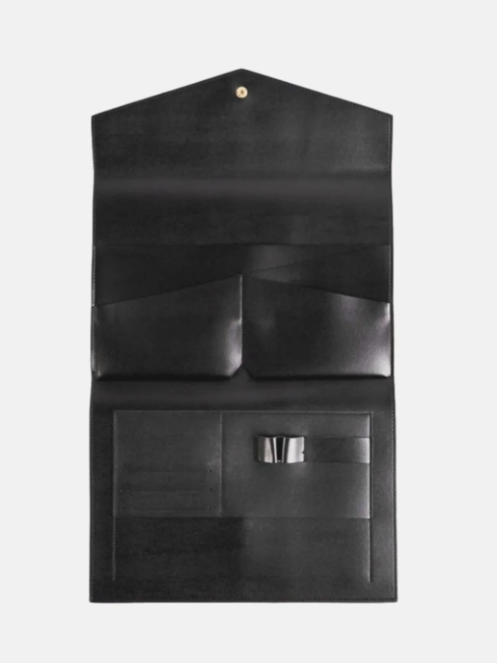 Glass Ladder & Co The Megan Portfolio Clutch in Black